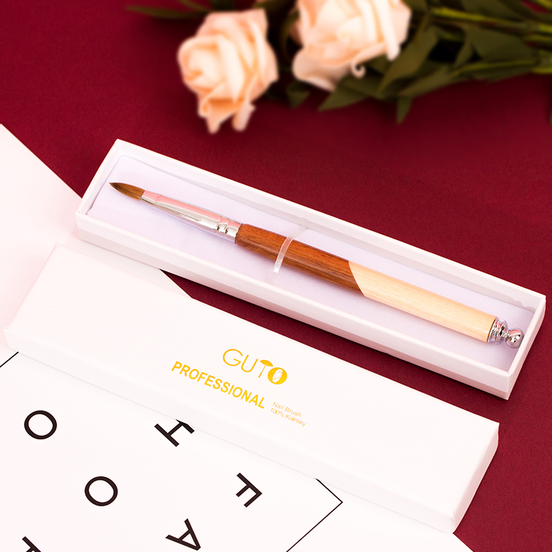 Guyo OEM 100% Kolinsky Germany Acrylic Size 18 Nail Brush