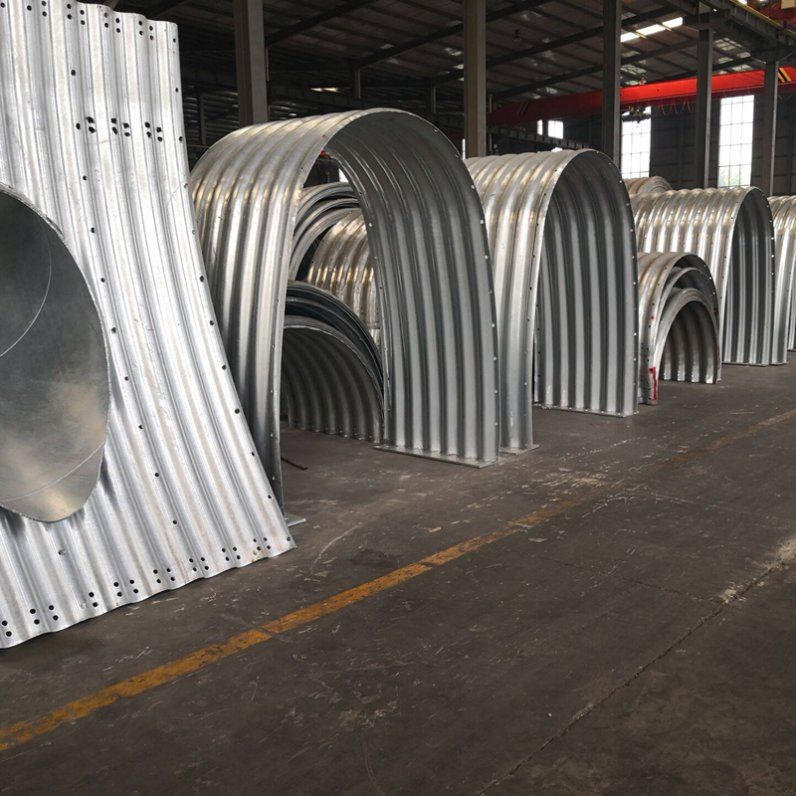 3.5mm Wall Thickness Spliced Metal Corrugated Culvert