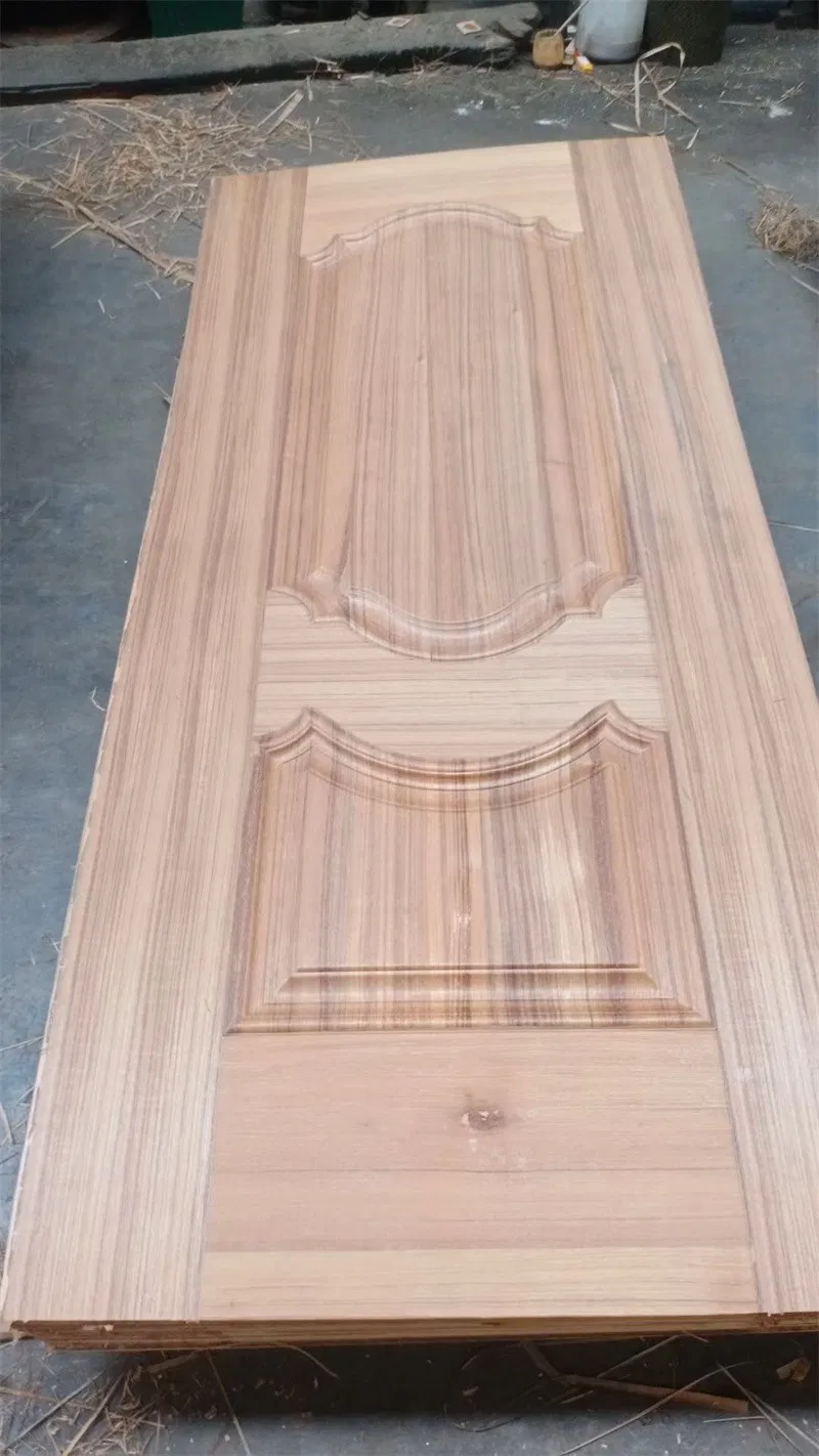 White Oak / Natural Teak Veneer HDF Doorskin Size 2150X650/750/850/950/1050mm