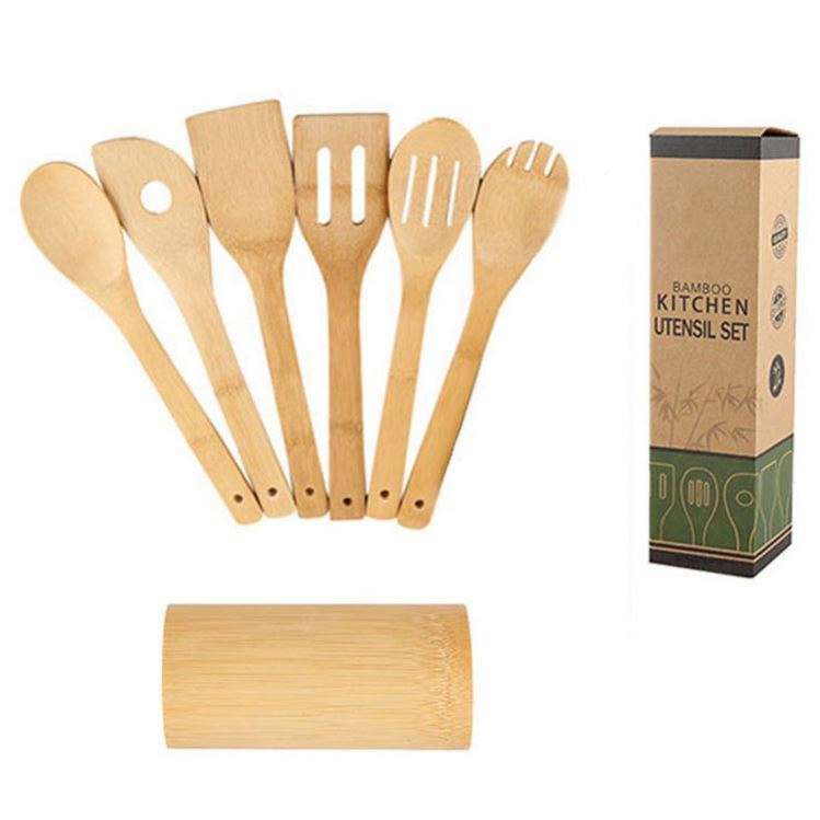 Bamboo Spatula Kitchen Utensil