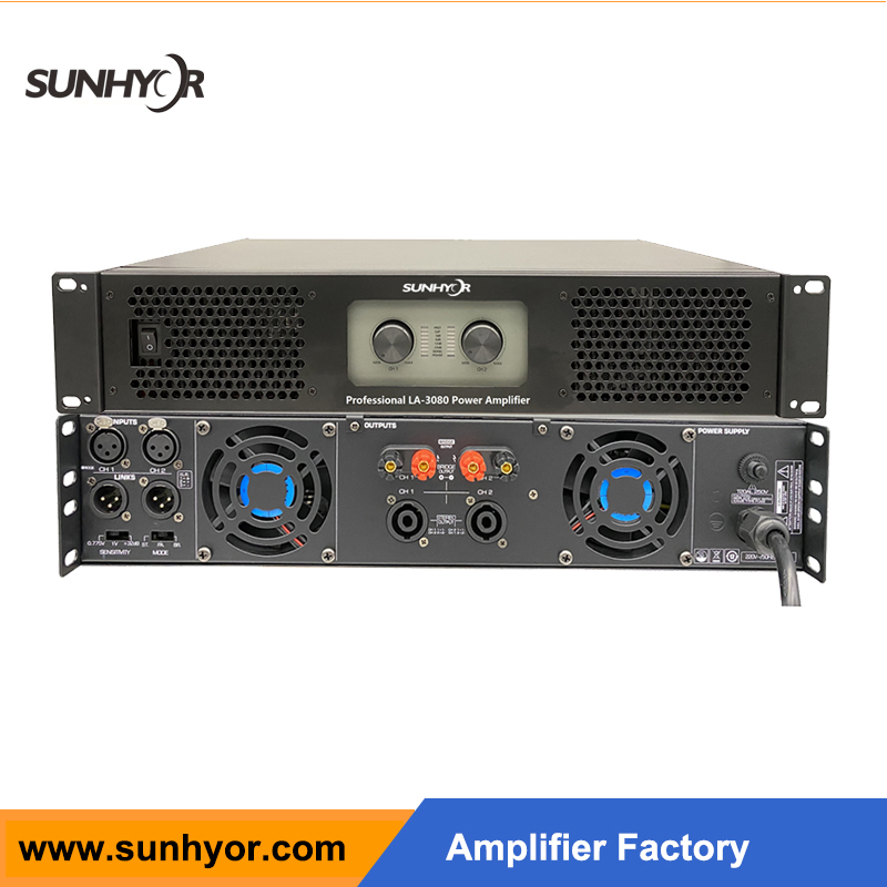 OEM Chinese Factory 2 Channels Professional Power Audio Amplifier with Wholesale Price