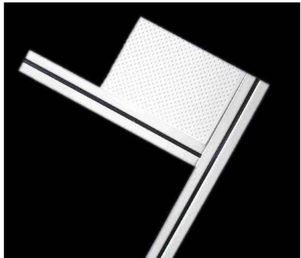 Various Styles/White Ceiling T Grid Components