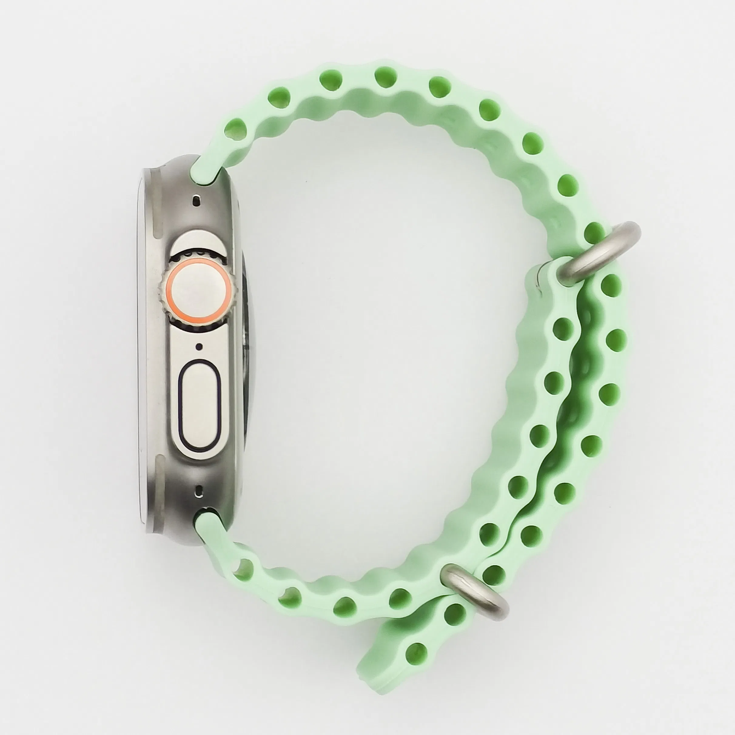 Ocean Band Adjustable Silicone Watch Bands for Apple Watch Ultra for iWatch Series Ultra 8 7 6 5 4 3 2 1 42/44/45/49mm