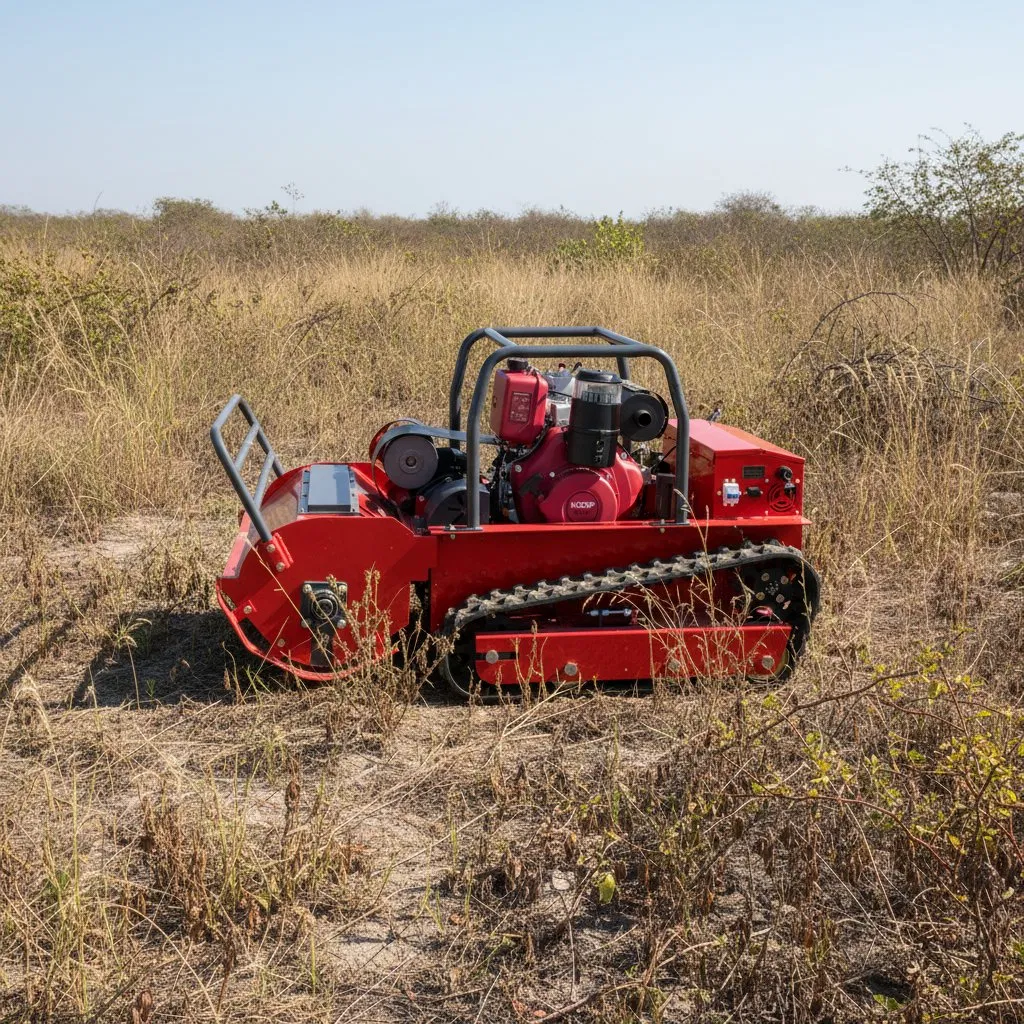 Робот-газонокосилка Industrial Grade 1000s с дистанционным управлением