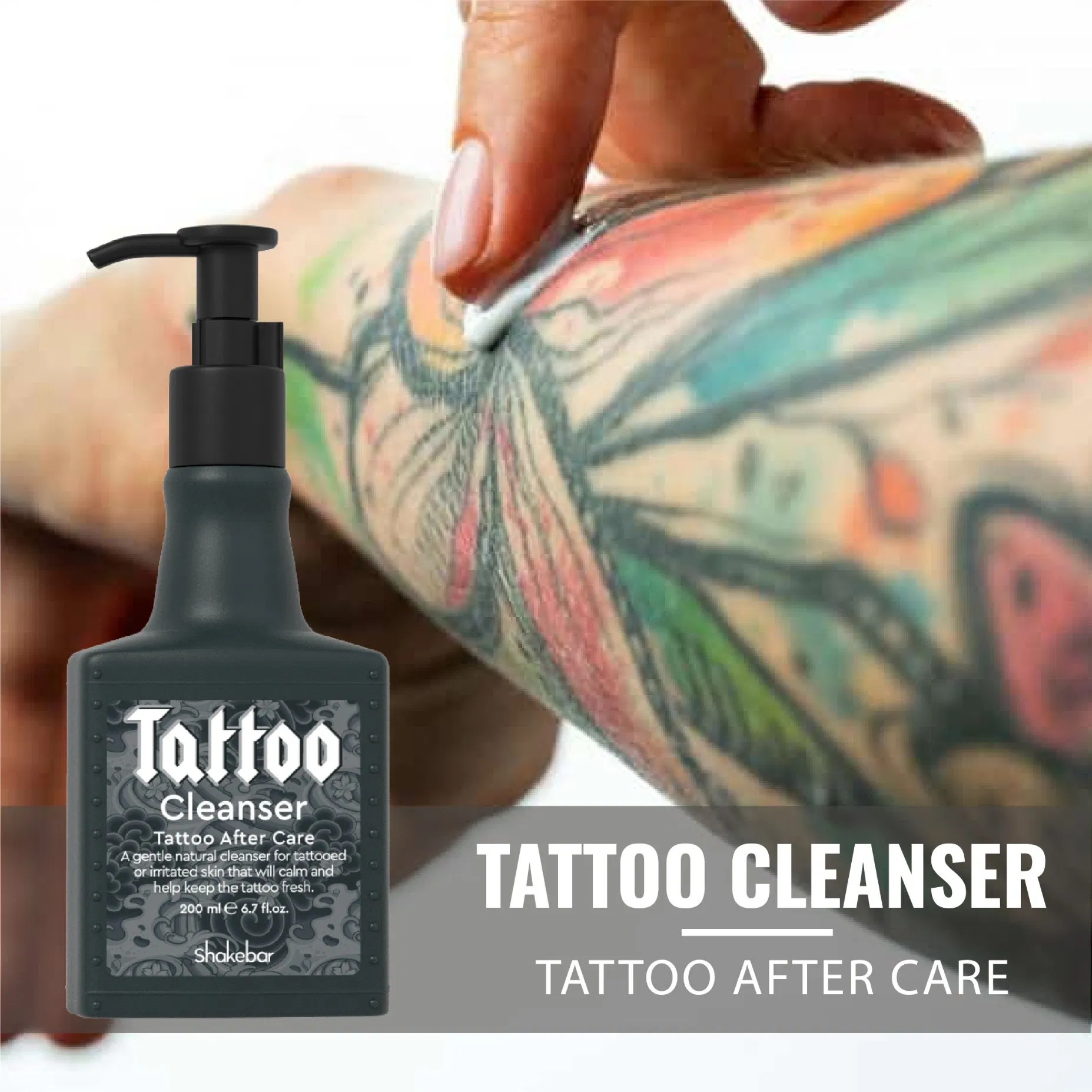 Wholesale Low MOQ Tattoo Aftercare Butter/Cream Tattoo Aftercare Clear