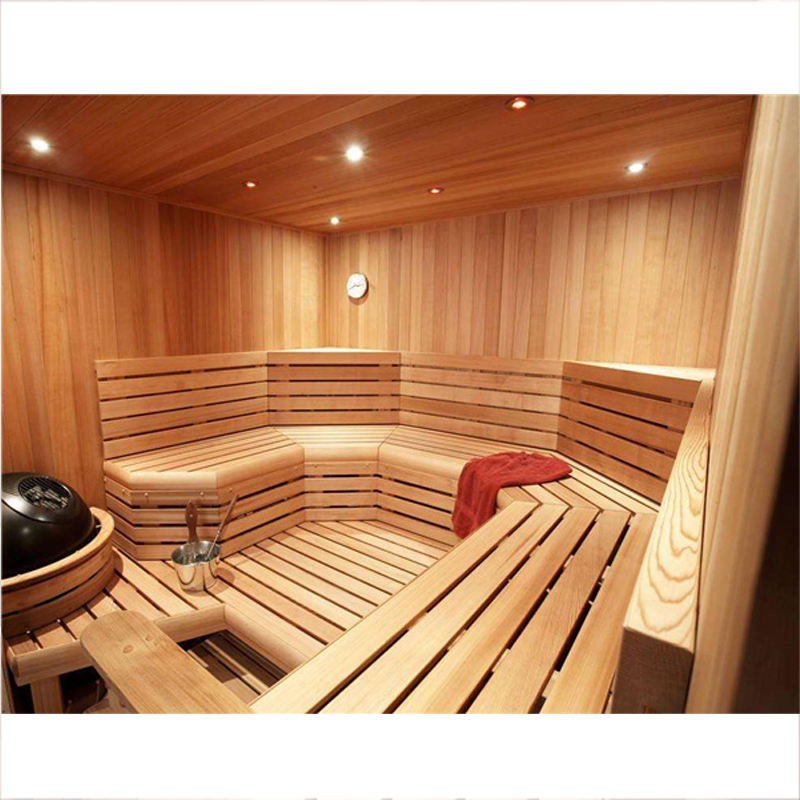 Сухая сауна на 10 человек из канадской тсуги