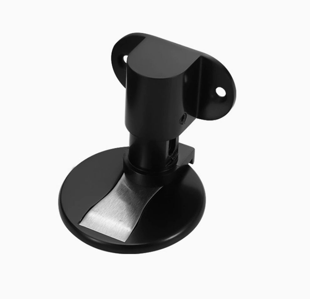 Stainless Steel Magnetic Door Stopper Hidden Toilet Glass Door Stop Holder Furniture Hardware