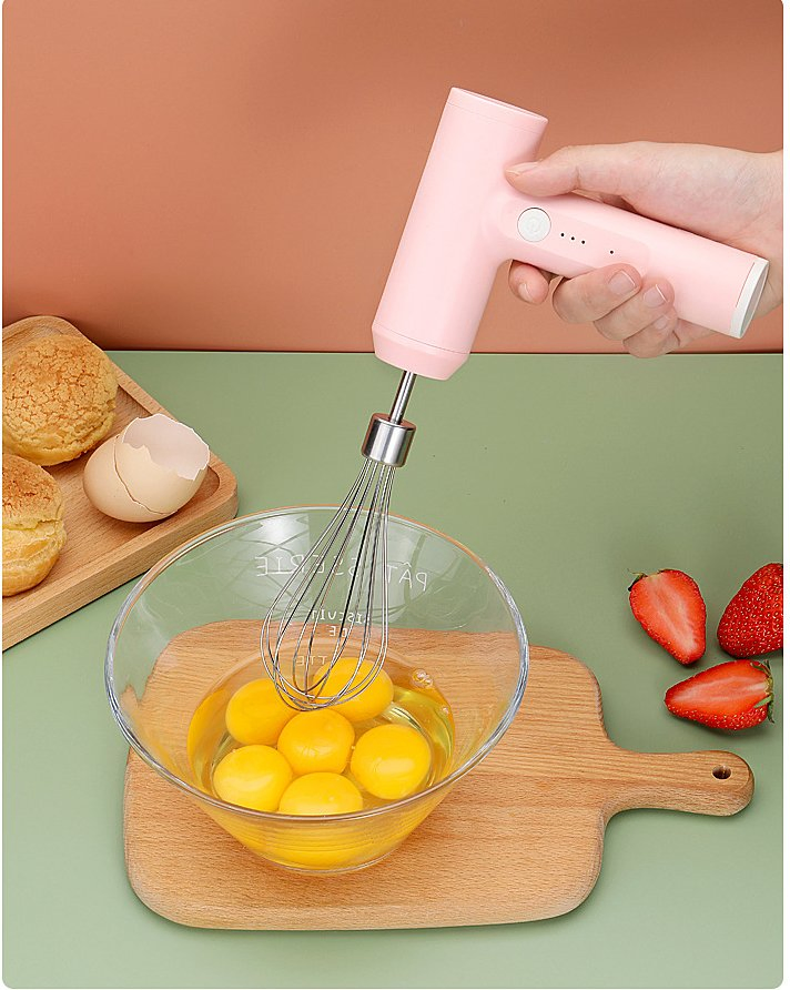 2025 Milk Frother Handheld Coffee Whisk Mini Blender Electric Foamer Battery Operated Milk Frother 4 in 1 Milk Frother