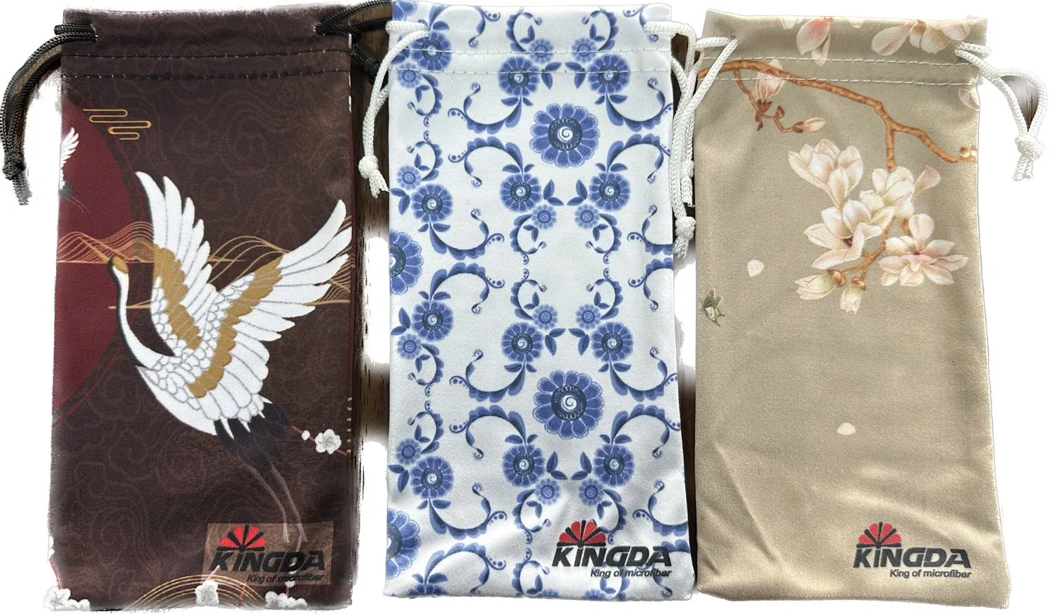 Microfibre Drawstring Eyewear Sunglasses RPET Pouch Series-2-8