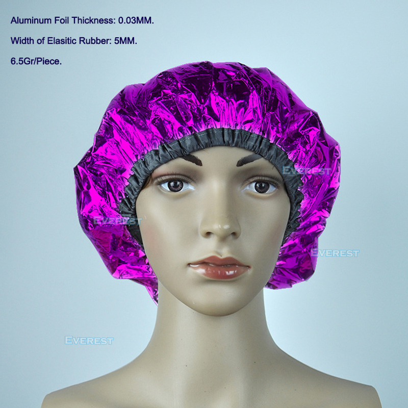 Silver Metalized PE Hair Caps