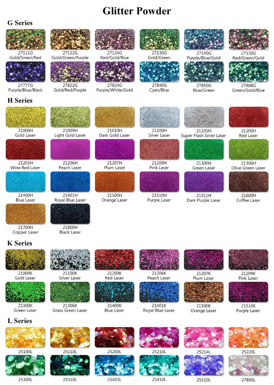 Eye Shadow Glitter Powder, Holo Bulk Glitter, Cosmetic Glitter Supplier