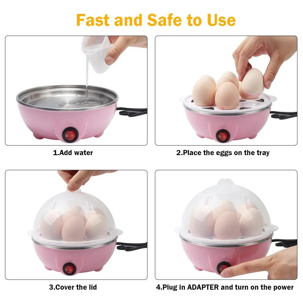 Multifunction Heated Automatic Shut off 350W Rapid Electric Maker Egg Cooker Boiler