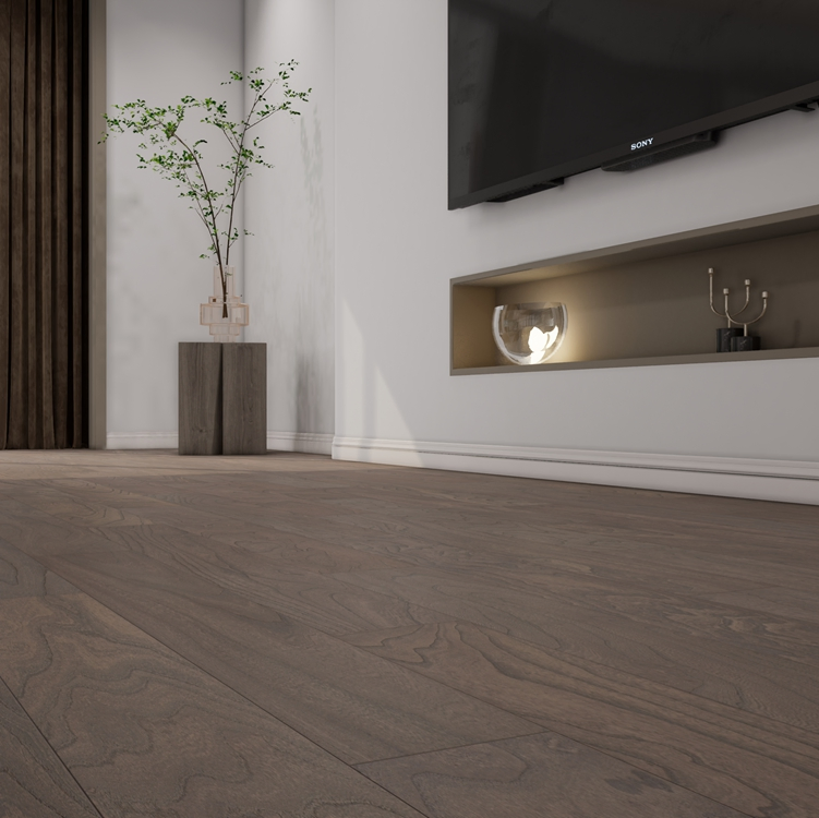 Durable Oak Multiplayer Engineered Flooring Prefinished Wood Flooring for Homes