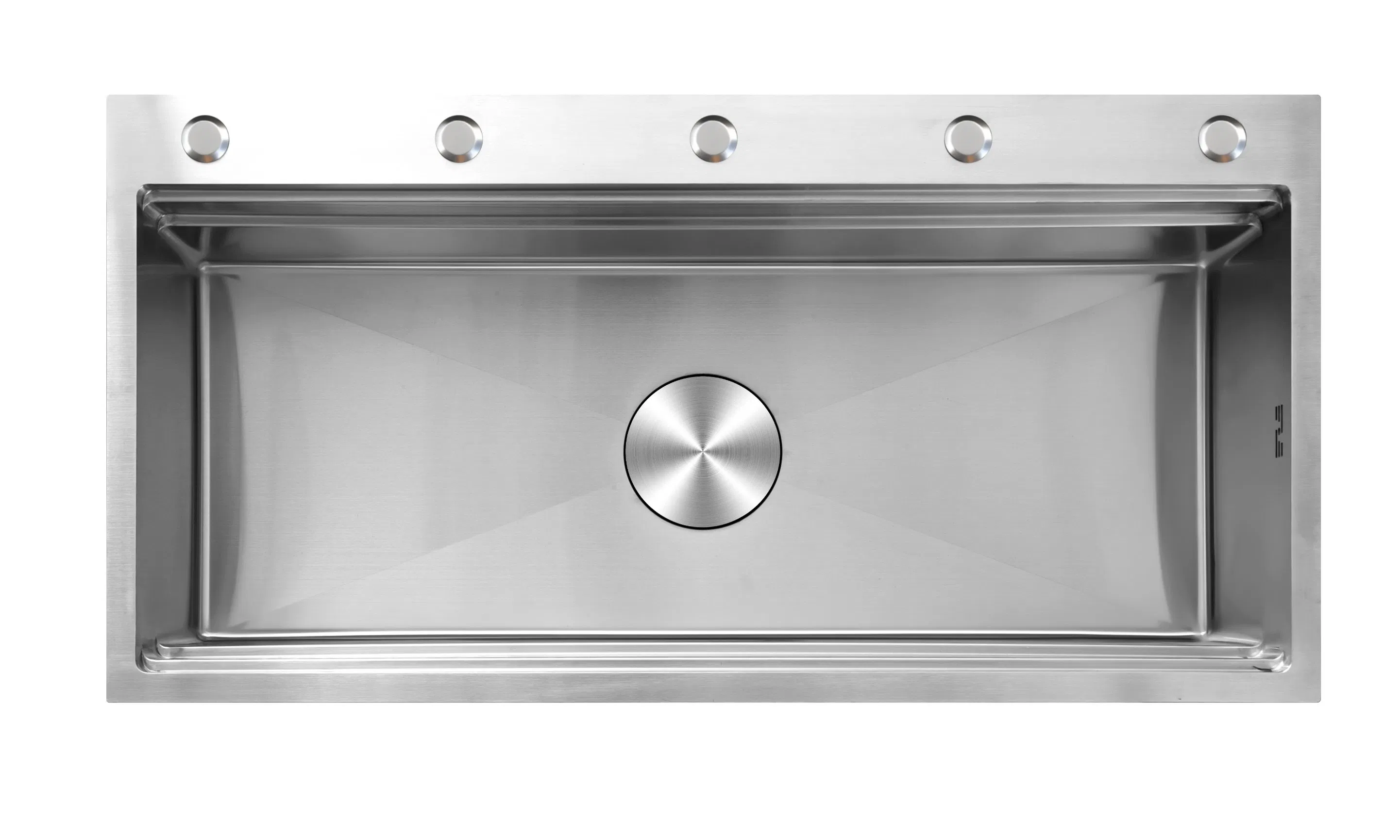 Advanced 304 Stainless Steel Smart Kitchen Sink Handcrafted with Digital Faucet and Glass Washer