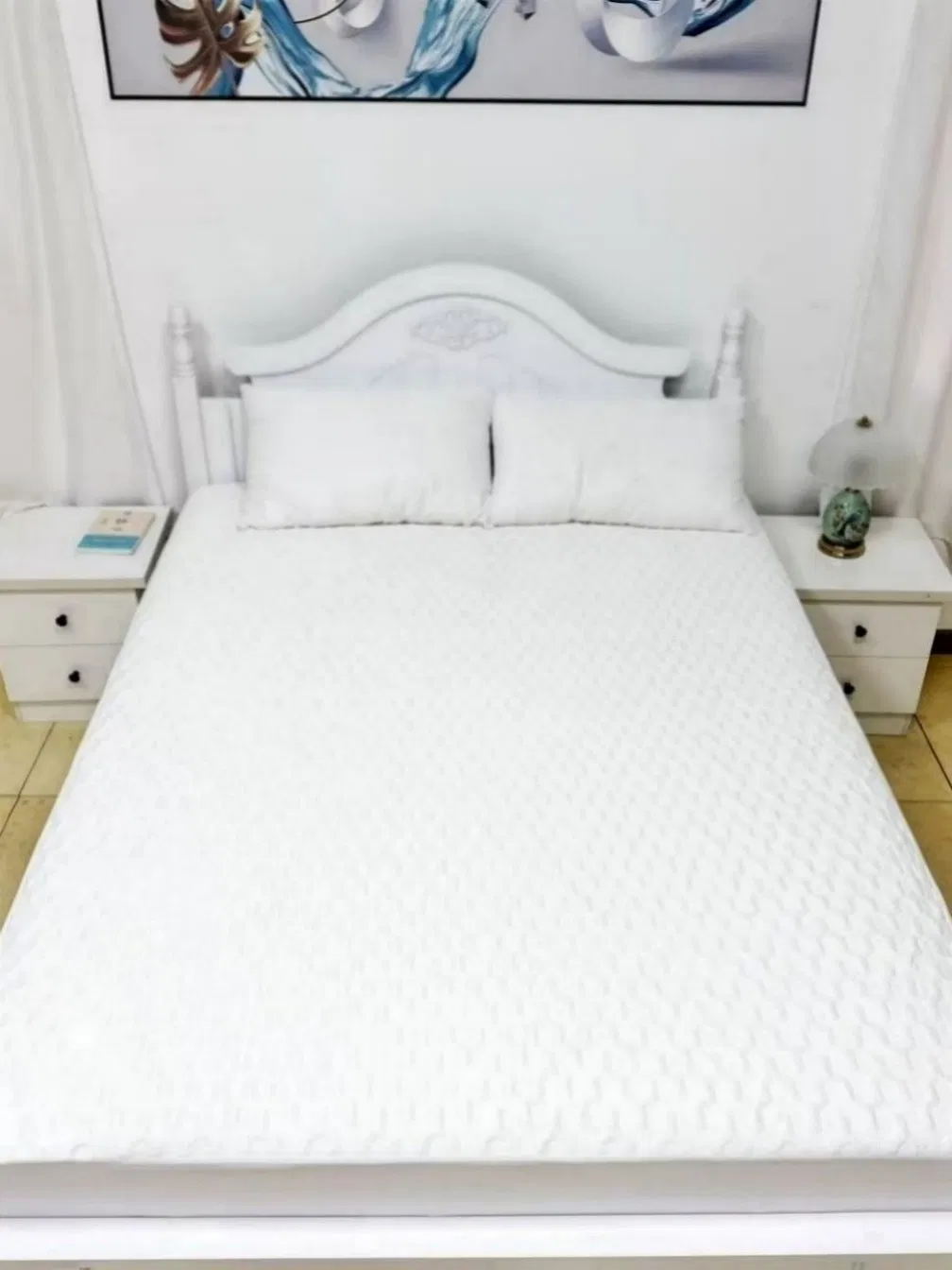 Black 2.5~3kg Precision Made Mattress Protector Cover for Hotel