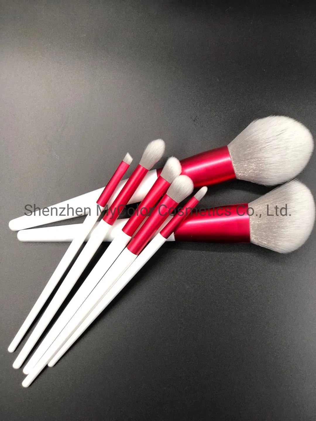 Vegan Synthetic Makeup Brushes 7PCS Loose Powder Eye Shadow Cosmetics Brush Set