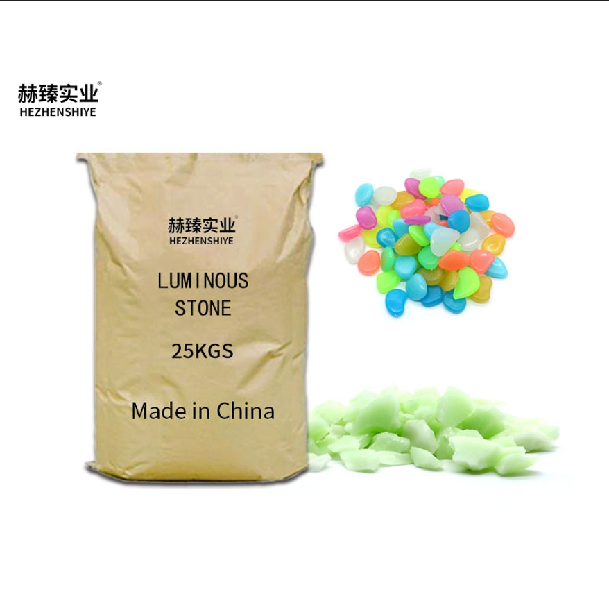 Artificial Luminous Stone Ceramic Glowing Stone Fluorescent Stone for Park Roads