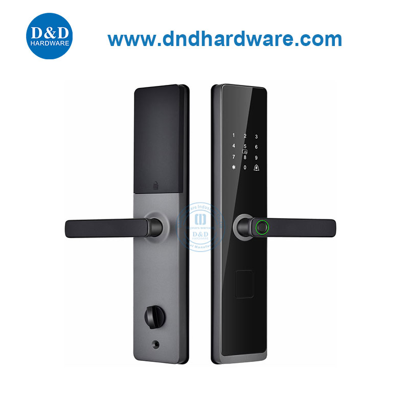 Smart Remotely Finger Print Security Doorbell Alarm Function Password Fingerprint Door Lock