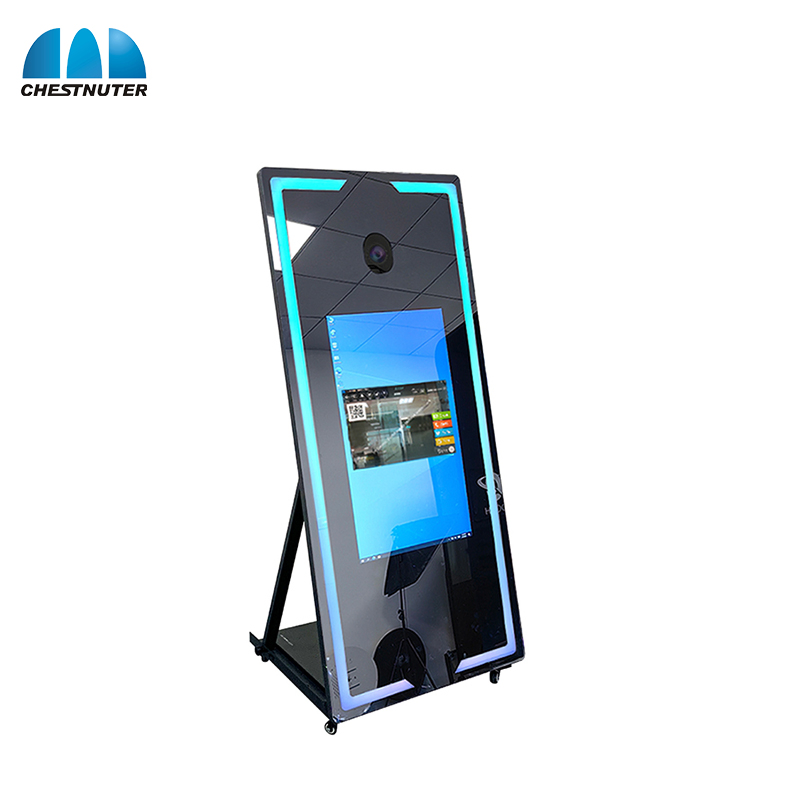 Фотобудка-зеркало с сенсорным экраном и DSLR камерой