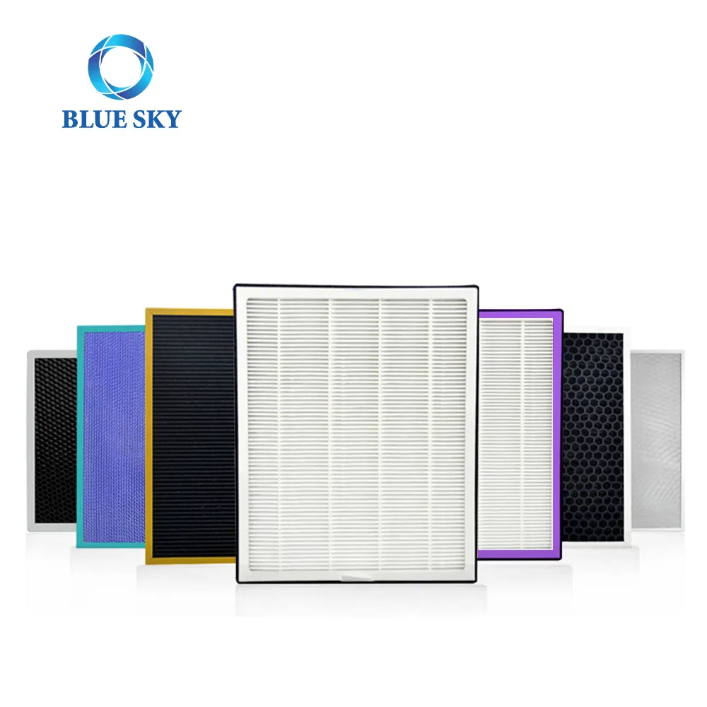 Customized Size 405X355X50mm Air Purifier Activated Carbon HEPA Honeycomb Panel Filter for Air Purifier Parts