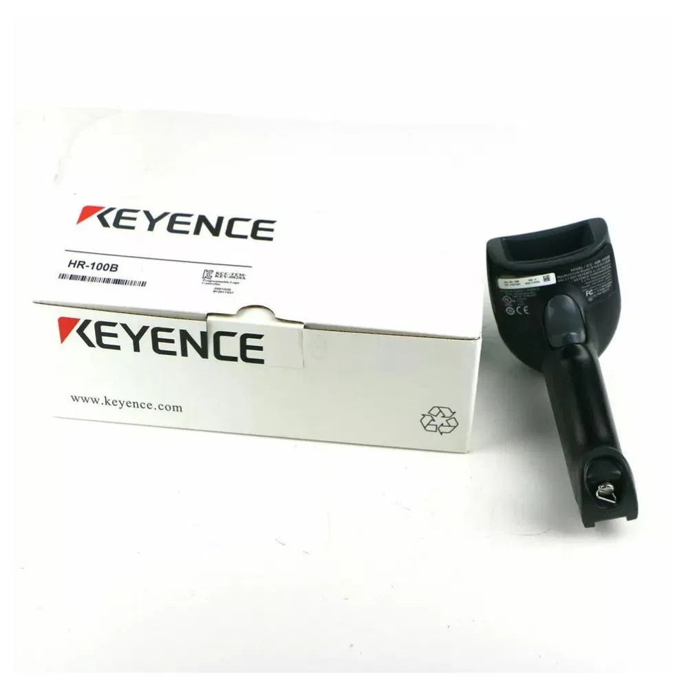 New Original Keyence Hr-100b Barcode Reader Scanner Automation Industry Fast Shipping