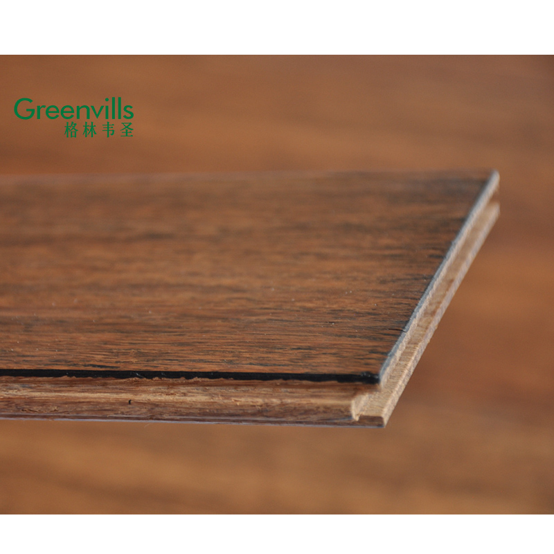 Паркетная доска из бамбука, водостойкая, 14 мм