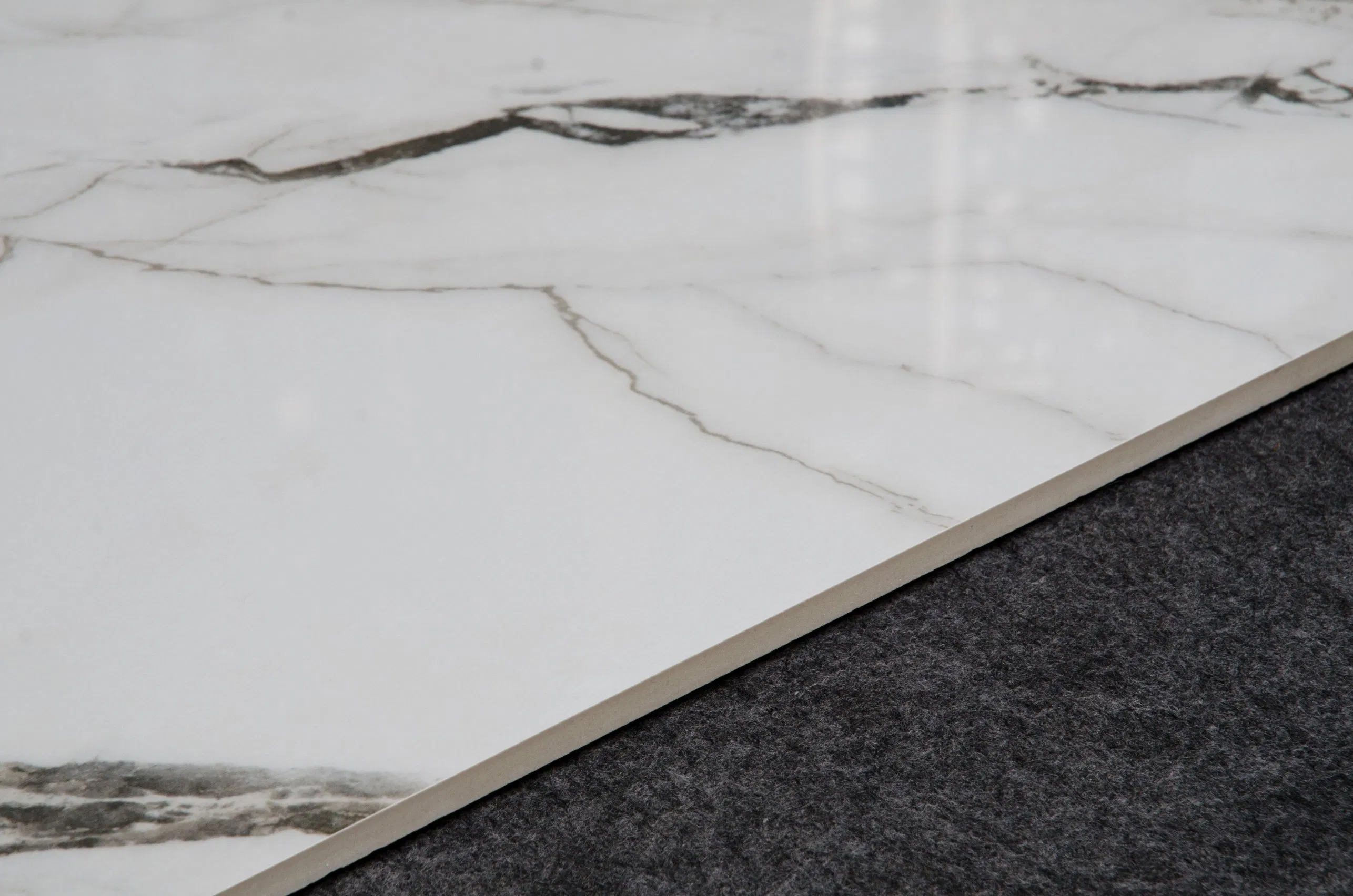 Hot Sale 600X600 White Polished Glazed Porcelain Floor Tile