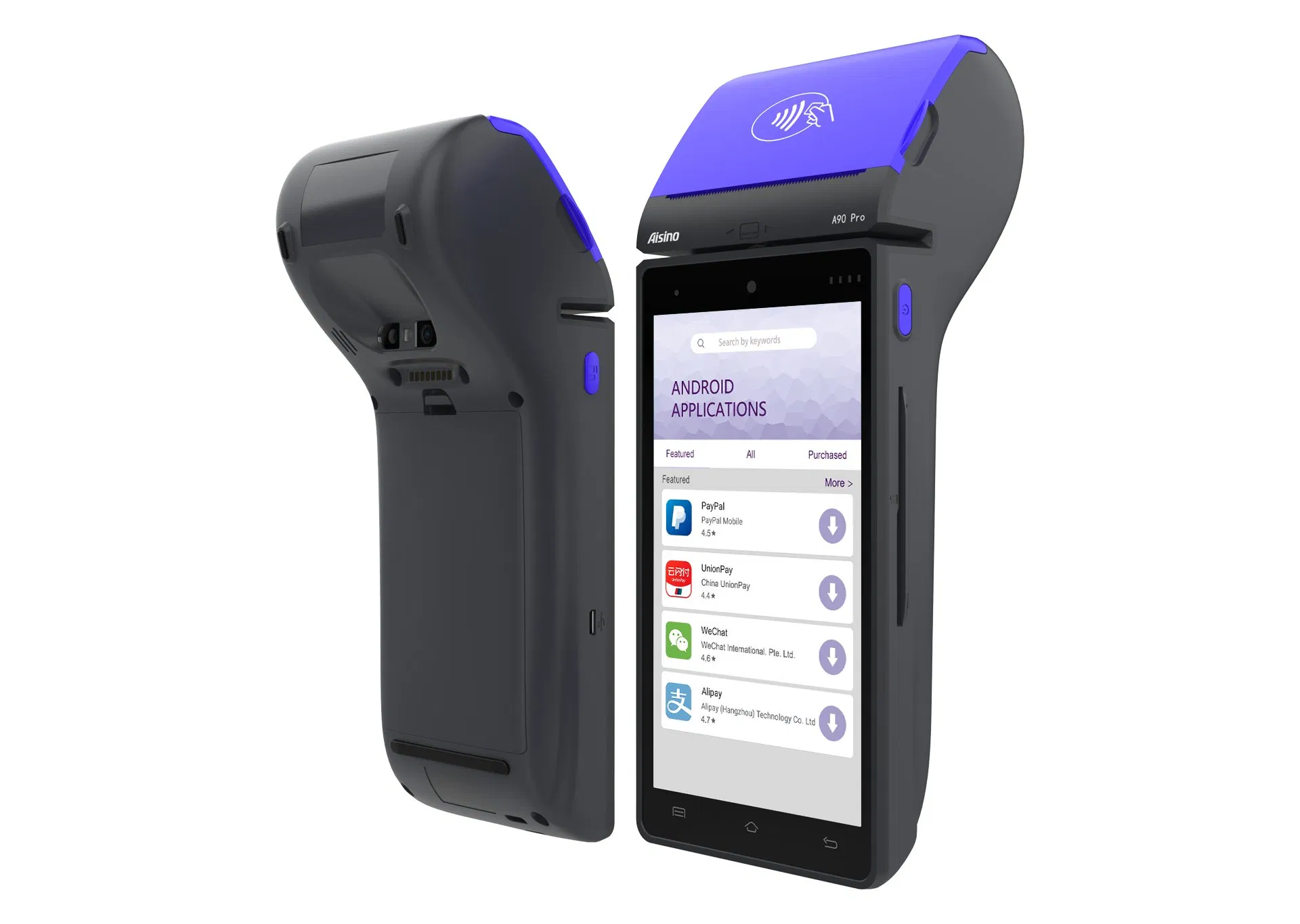 Android POS Machine 4G Billing Machine Handheld Cash Register POS Terminal NFC Card Reader Point of Sale POS System Aisino A90 Pro