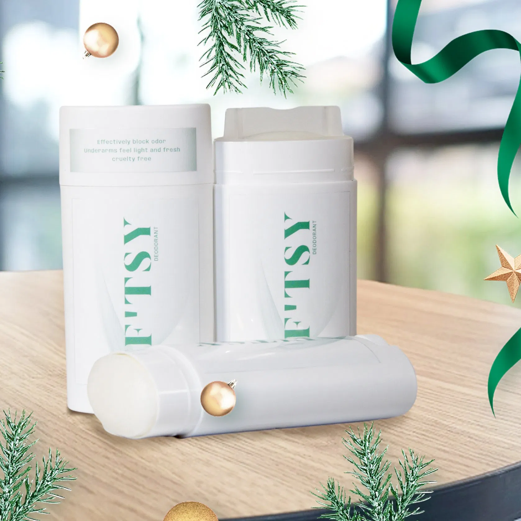 Natural Anti-Perspirant Deodorant Stick Balm for Women Smelling Fresh