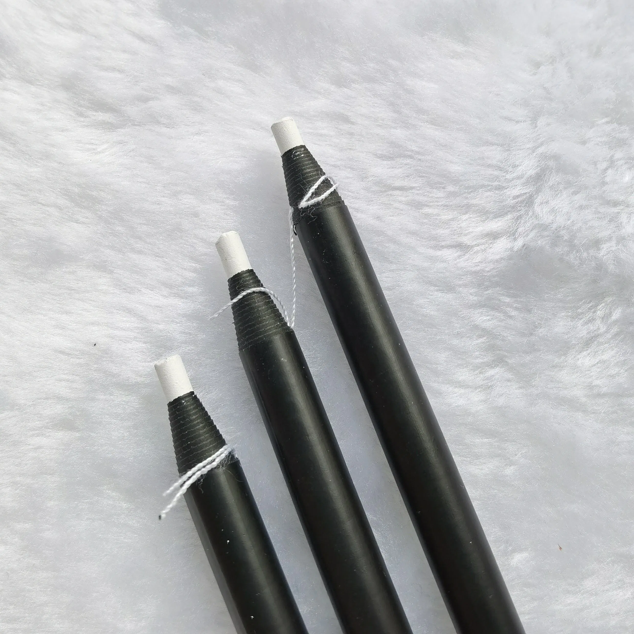 Permanent Makeup Paper Wrapped Hard Core Eyebrow Pencil with Brush Cover