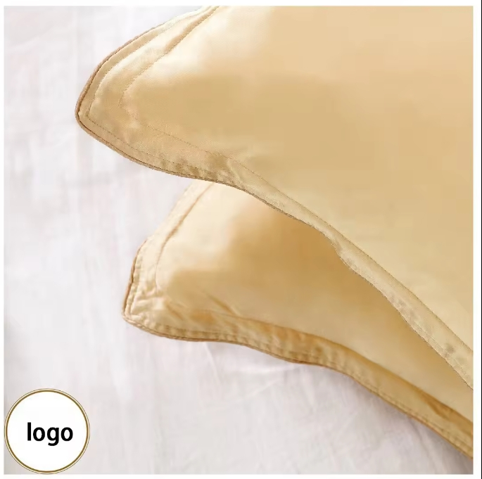 Wholesale Pure Natural 6A Charmeuse Silk Mulberry Satin Pillowcase Eye Mask Set Can Be Customized Packing Box Gift Box