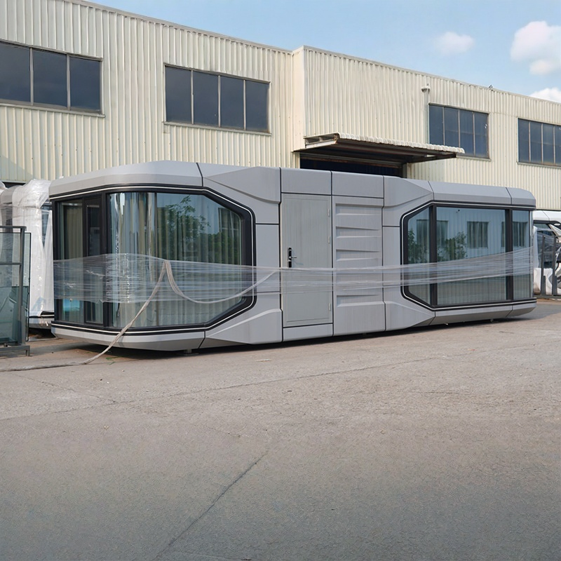 Mobile Capsule Houses Scenic Trendy Container Homestays Offices Hotels Apple Pods Portable Apple Cabins