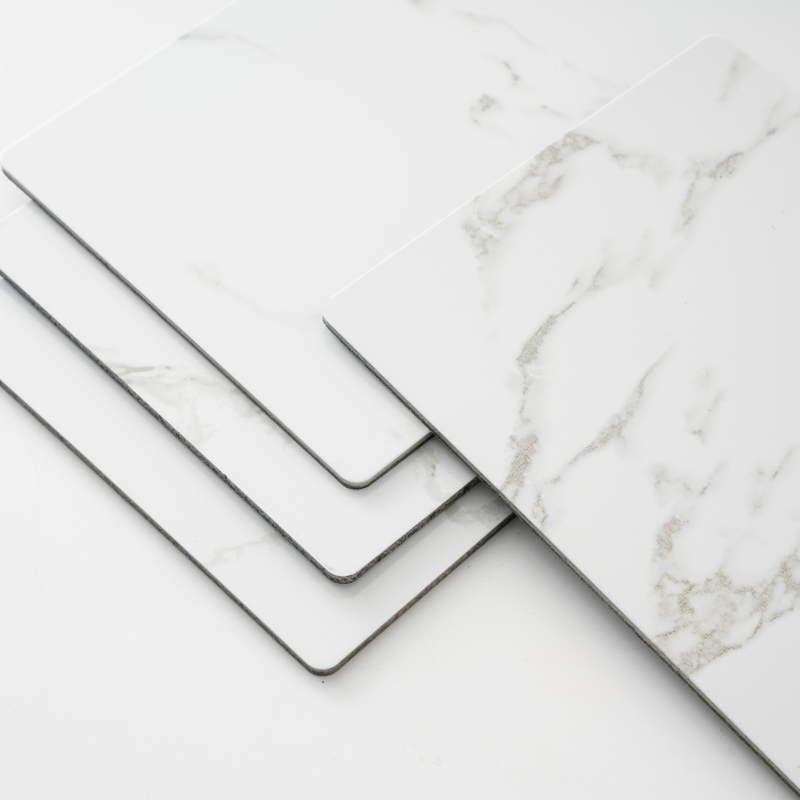 Stone Veneer Strong Acm ACP PE PVDF Aluminum Composite Panel for Interior Feature Walls, Lightweight Marble Alternative Building Construction Material