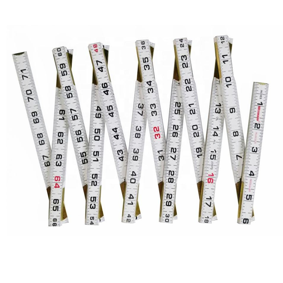 Mason and Brick 72 Inch Wood Foldable Ruler