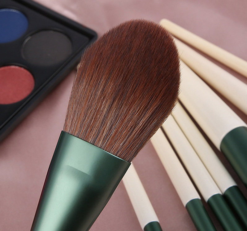 8 PCS Fashion Portable Makeup Brush Set Hot Sale Travel Makeup Brushes Set