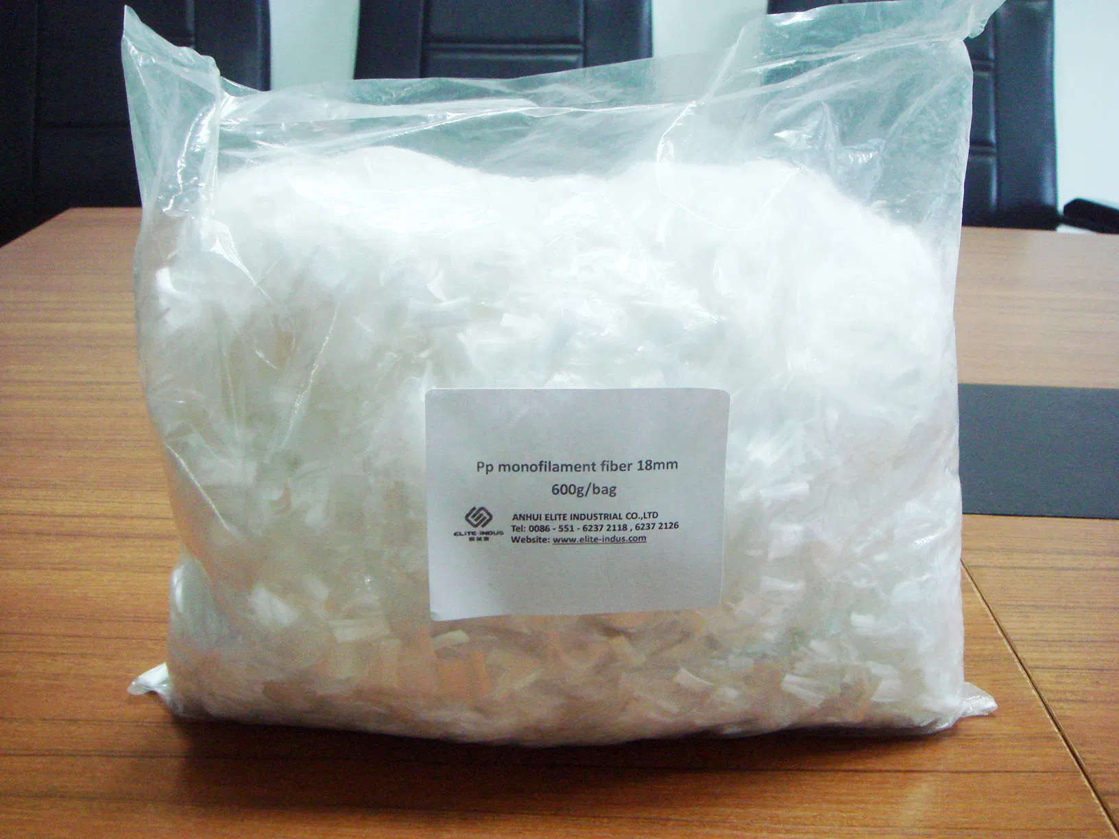 18mm Polypropylene PP Monofilament Staple Fibre Fiber