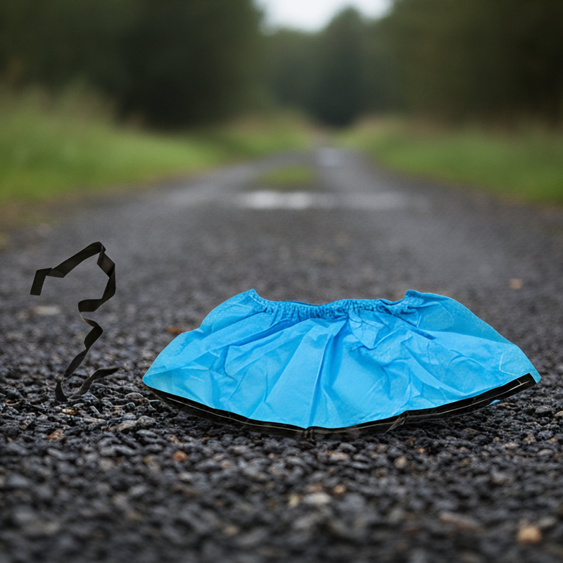 High-Quality Disposable Non Woven ESD Shoe Covers for Electronics Protection