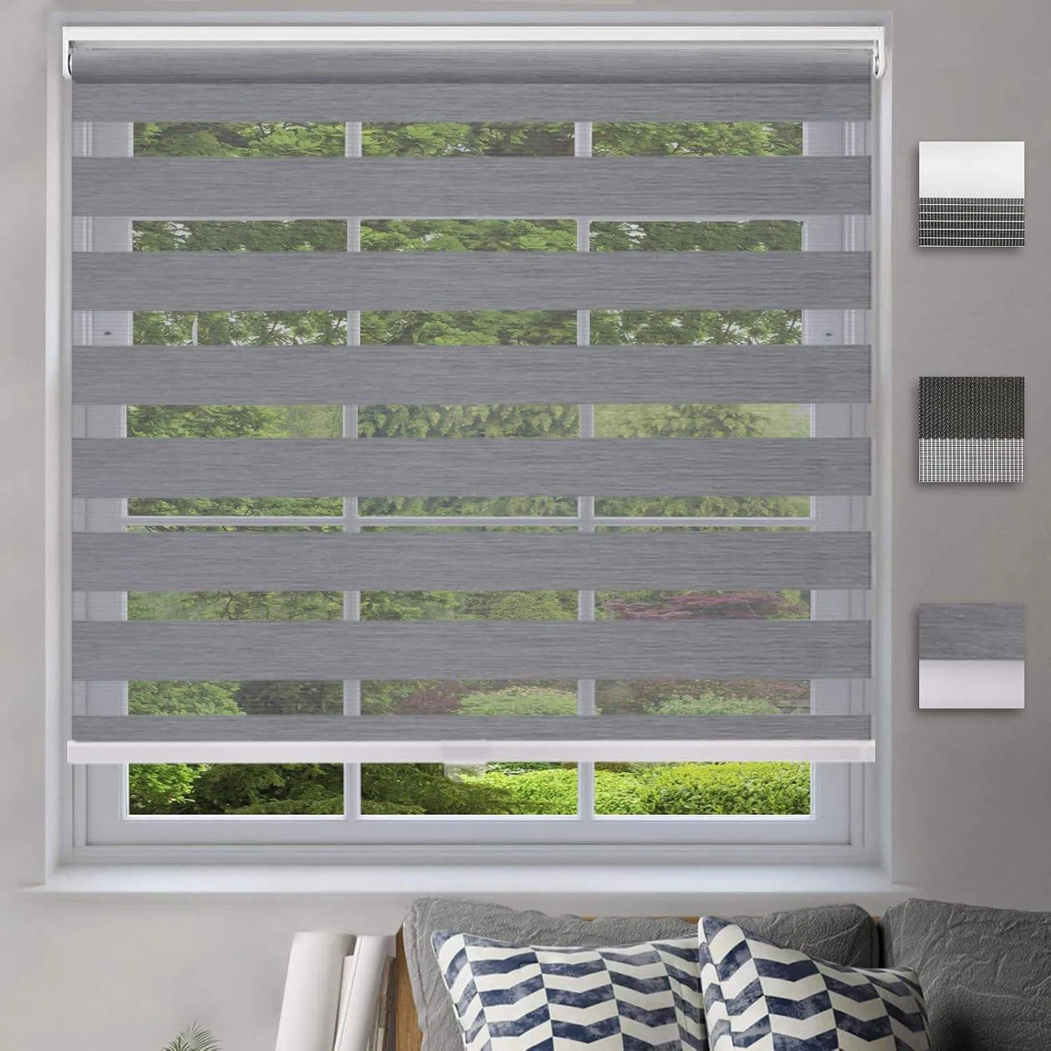 Fabric for Roller Blinds Day and Night