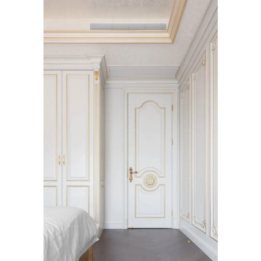 Custom Plywood Core Solid Wood Door Combines Multiple Features for Complete Home Decoration Solution