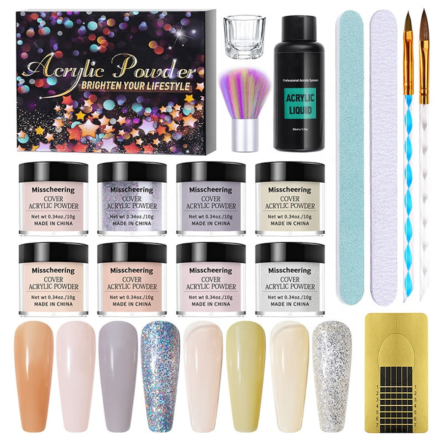 Nail Tools Crystal Nail Nail Extension Three-Dimensional Shape Carving Powder Nail Art Crystal Powder Set