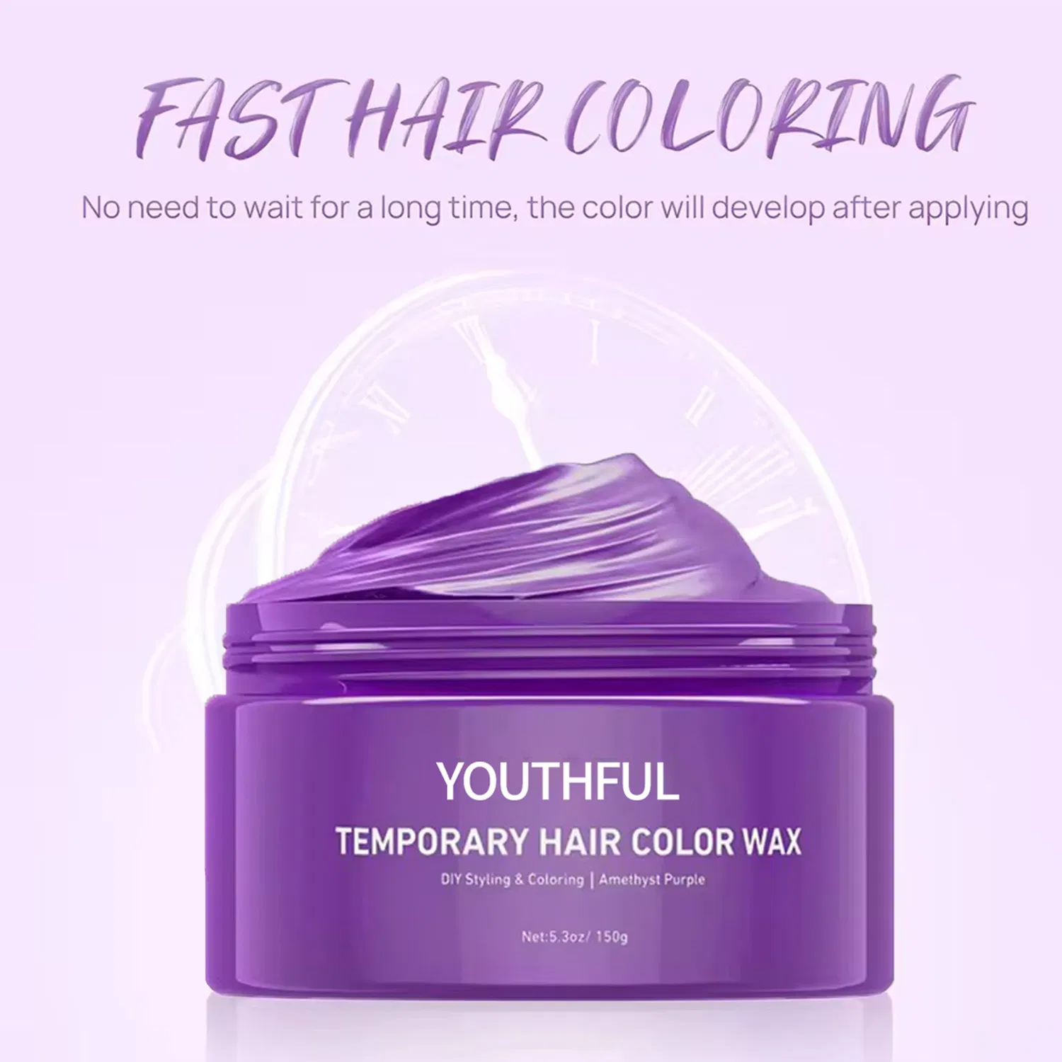 Top Quality Natural Organic Instantly Dying Hair Wax