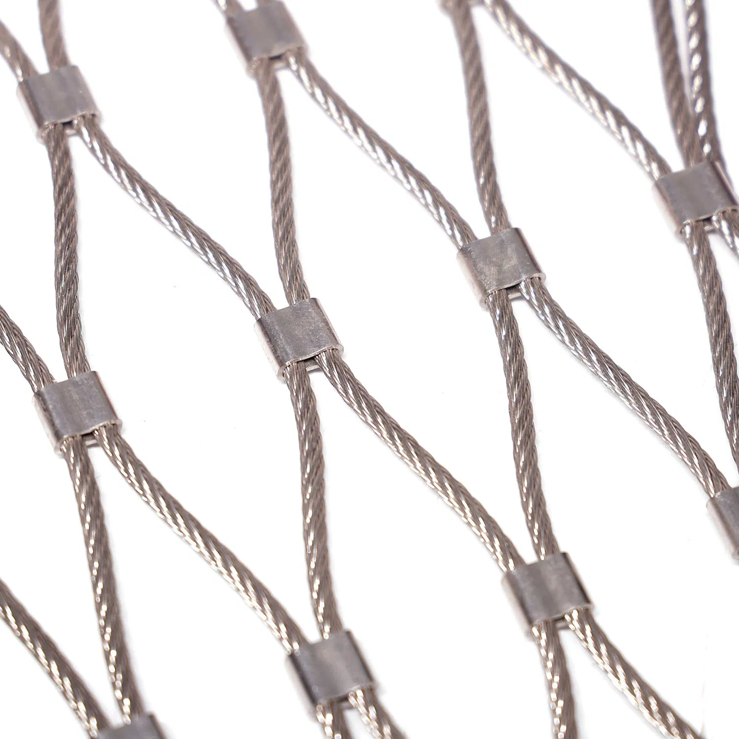 Stainless Steel Wire Rope Net for Building Facade and Interior Decoration