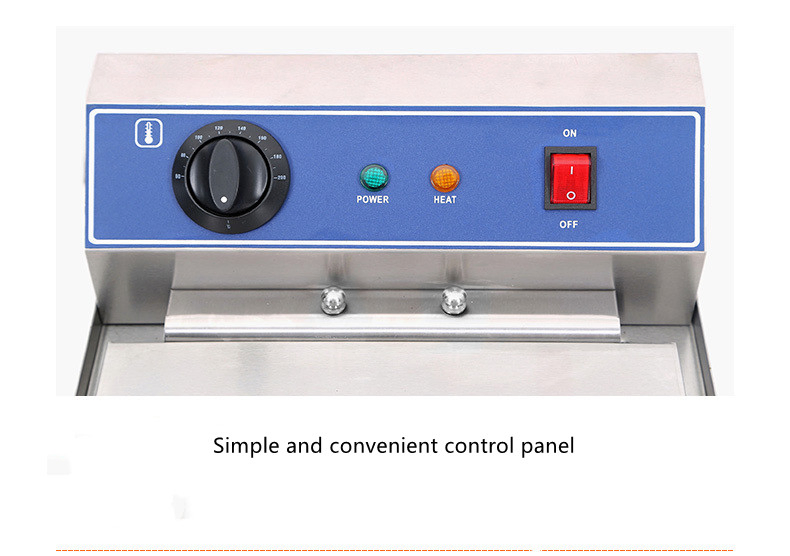 Good Quality Kitchen Appliance Double Tank 2-Basket Electric Fryer Machine for Business