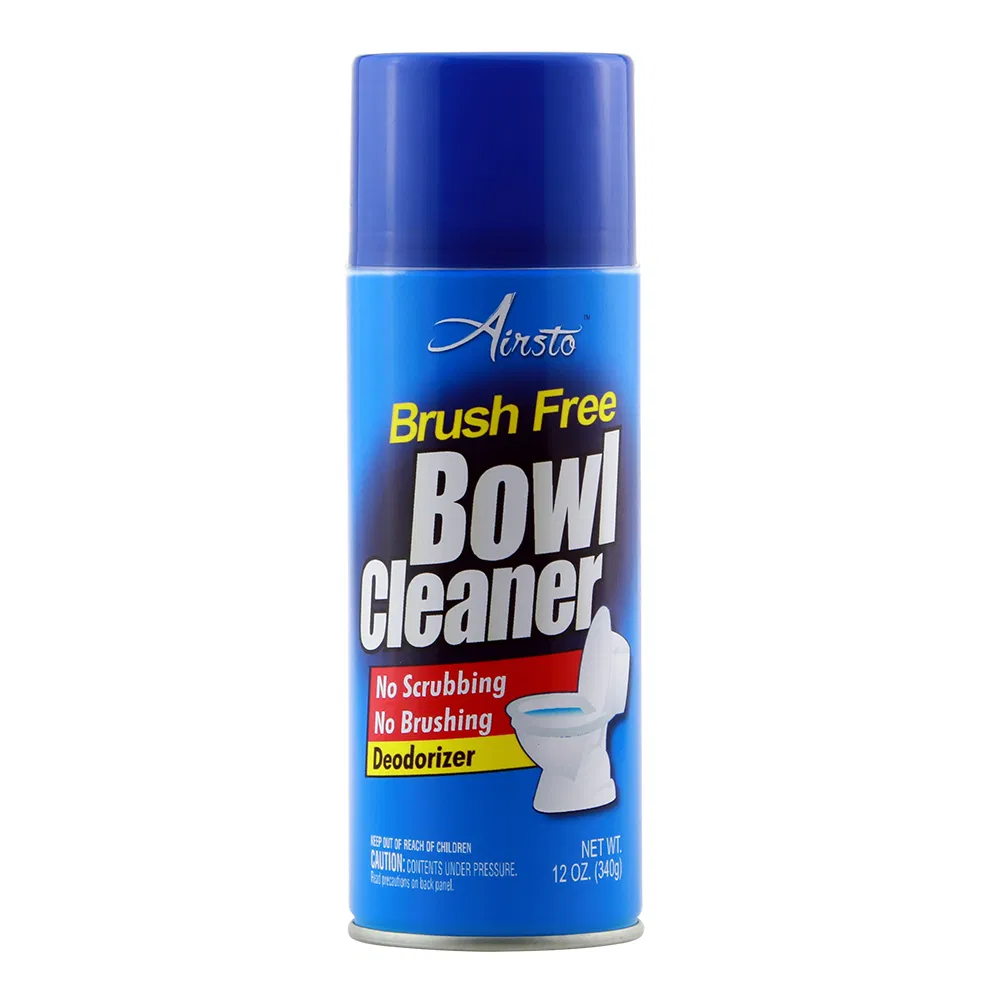 13oz Aerosol Bottle Power Oxygen Bathroom Toilet Bowl Cleaner Foam Spray
