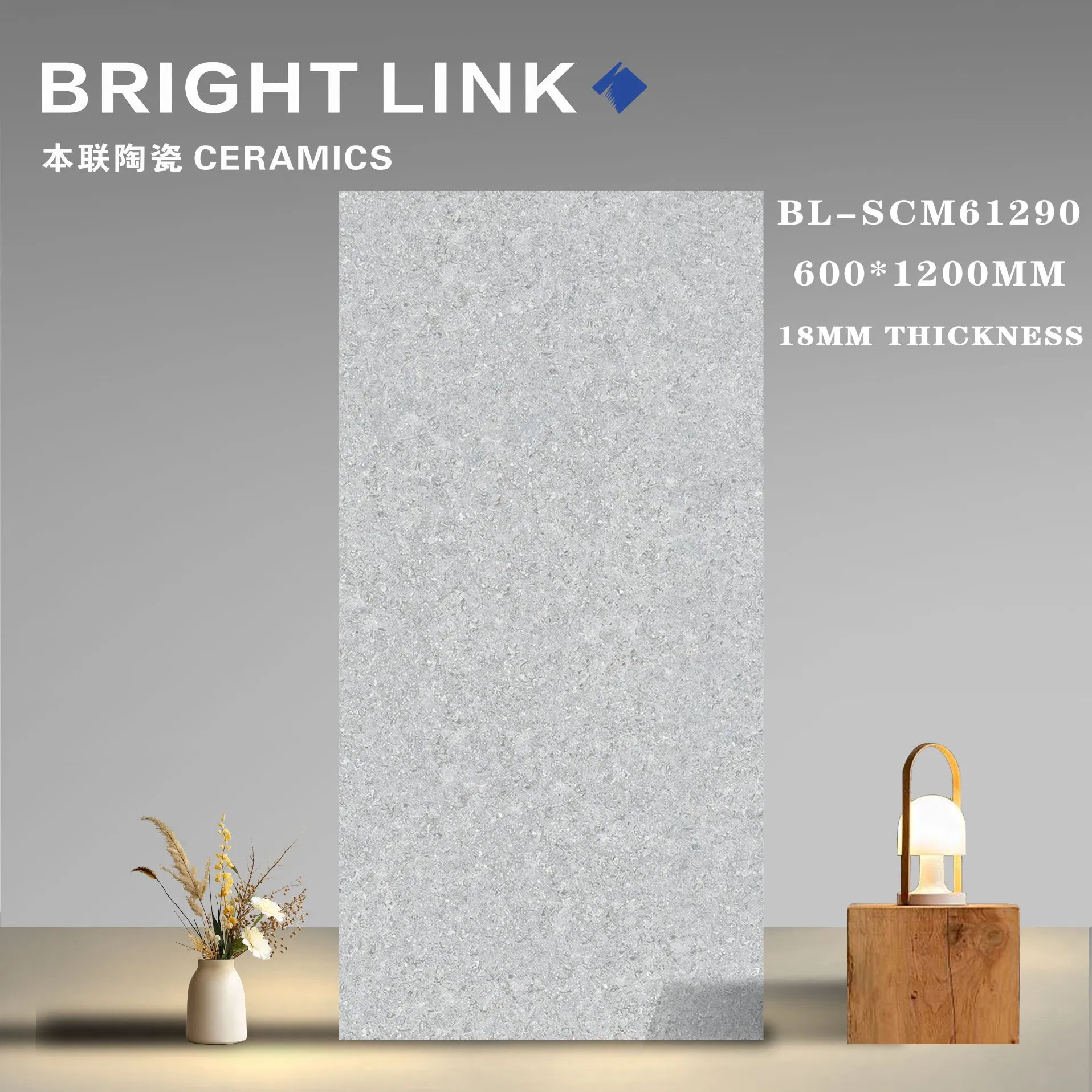 Hot Sale 600*1200mm Non-Slip 12mm Thickness R9 - R11 Antique Rustic Matte Porcelain Floor Paving Tile