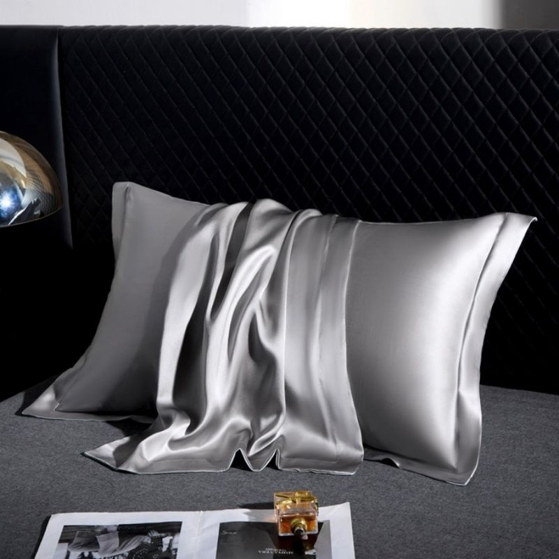 16/19/22mm Heavy Silk Pillow Core Cover 100% Mulberry Silk Pillow Case Smooth Silky Bedding ODM/OEM Hotel Home Textile Pillowcase Wholesale