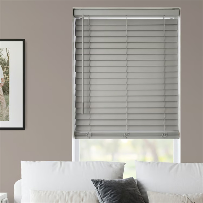 Factory Price High Quality 2in Wooden /Fauxwood Venetian Blinds for Home Decoration