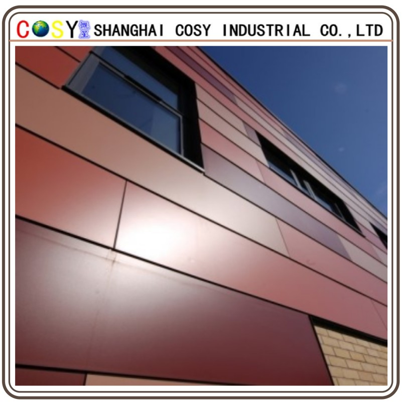 Алюминиевые композитные панели PVDF для фасадов