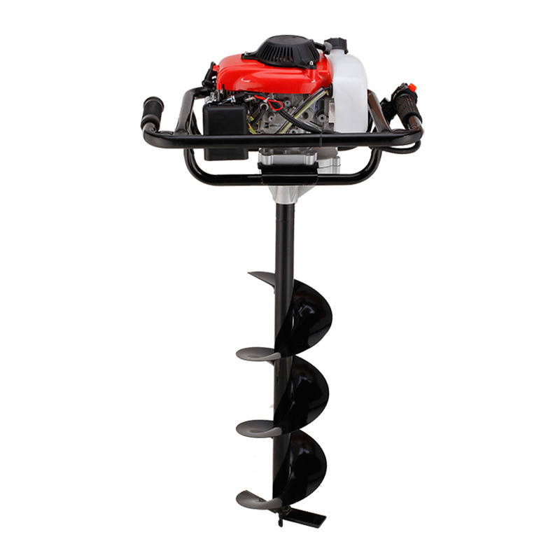 4 Stroke 144F Gasoline Engine Powered Earth Auger Post Hole Digger