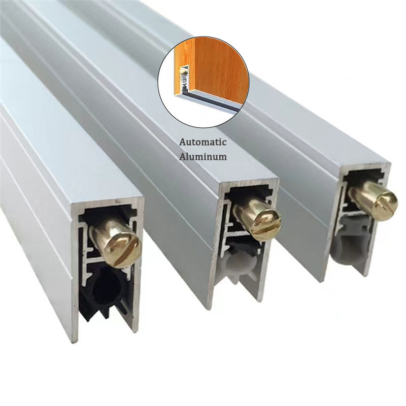 Automatic Aluminum Door Seam Sound Insulation Automatic Lift Duster Bottom Door Seal